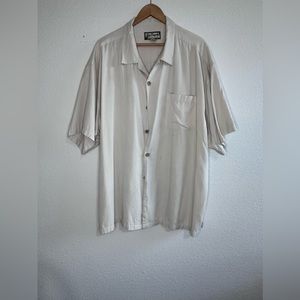 Big Dog Silk Button Up